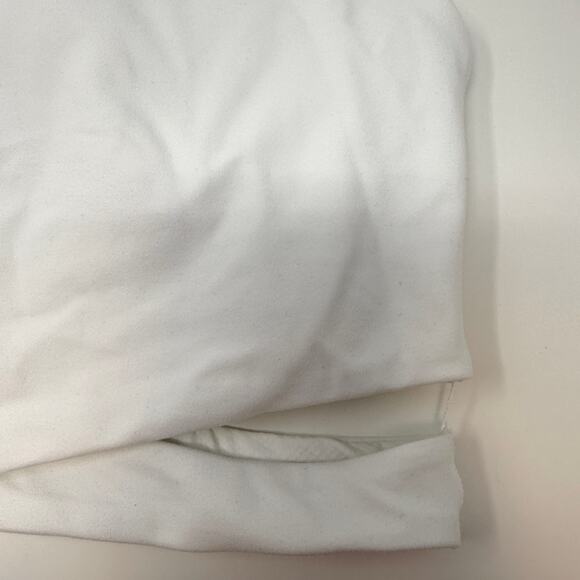 Athleta Conscious Crop Cut Out Sports Bra Crop Top In White Size Large D DD New - Picture 7 of 14